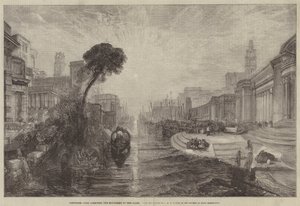 Carthage, Dido Directing the Equipment of the Fleet by Joseph Mallord William Turner